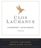 Clos LaChance Cabernet Sauvignon Estate Vineyards Santa Clara Valley