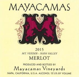 Mayacamas Merlot Mt. Veeder 2018