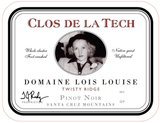 Clos De La Tech Domaine Lois Louise Twisty Ridge Pinot Noir Santa Cruz Mountains 2015