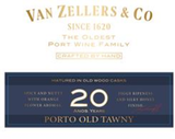 Van Zellers 20 Years Old Tawny Porto