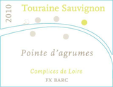 Complices de Loire Touraine Sauvignon Pointe d'Agrumes