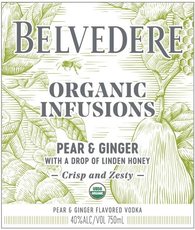 Belvedere Organic Infusions Pear & Ginger Review & Rating