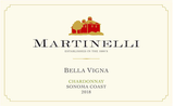 Martinelli Winery Chardonnay Bella Vigna Sonoma Coast 2018