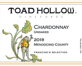 Toad Hollow Francine's Selection Chardonnay Unoaked Mendocino County