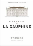 Chateau de la Dauphine Fronsac 2014