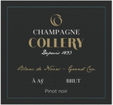 Collery Champagne Brut Blanc de Noirs Pinot Noir Grand Cru