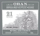 Oban Scotch Single Malt 21 Year