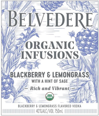 Belvedere Organic Blackberry & Lemongrass