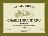 Defaix Frères Chablis Grand Cru Bougros 2019