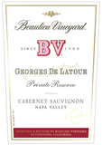 Beaulieu Vineyard Georges de Latour Private Reserve Cabernet Sauvignon Napa Valley