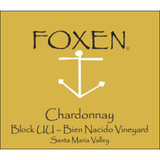 Foxen Vineyard & Winery Chardonnay Block UU Bien Nacido Vineyard Santa Maria Valley