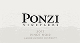 Ponzi Vineyards Pinot Noir Laurelwood District