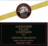 Alexander Valley Vineyards Alexander School Reserve Cabernet Sauvignon Single Vineyard Selection Alexander Valley 2017