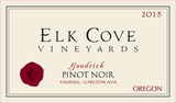 Elk Cove Pinot Noir Estate Grown Goodrich 2018