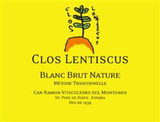 Clos Lentiscus Penedes Blanc Brut Nature Methode Traditionelle