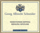 Georg Albrecht Schneider Riesling Niersteiner Hipping Spätlese