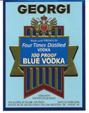 Georgi Blue Vodka