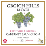 Grgich Hills Estate Yountville Selection Cabernet Sauvignon Estate Grown Napa Valley