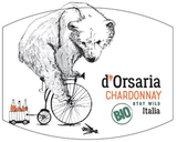 D'Orsaria Chardonnay Bio Stay Wild Bear Label