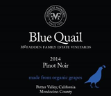 McFadden Vineyard Blue Quail Potter Valley Pinot Noir 2019