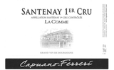 Domaine Capuano-Ferreri Santenay 1er Cru La Comme 2019