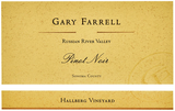 Gary Farrell Pinot Noir Hallberg Vineyard 2018