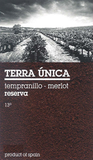 Terra Unica Tempranillo Merlot Reserva