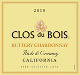 Clos du Bois Buttery Chardonnay Rich & Creamy 2020