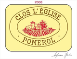 Château Clos L'eglise Pomerol 2008