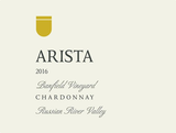 Arista Winery Chardonnay Banfield Vineyard Russian River Valley 2019