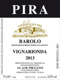 Luigi Pira Barolo Vignarionda