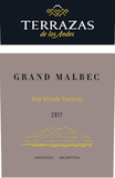 Terrazas de los Andes Grand Malbec High Altitude