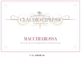 Claudio Cipressi Tintilia del Molise Machiarossa 2016