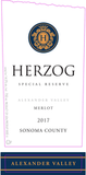 Herzog Wine Cellars Special Reserve Merlot Alexander Valley 2018