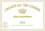 Château de Cosse Sauternes 2018