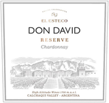 Bodega El Esteco Don David Reserve Chardonnay Valles Calchaquíes