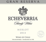 Echeverria Merlot Gran Reserva Valle del Curico