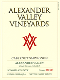 Alexander Valley Vineyards Cabernet Sauvignon Estate Grown Alexander Valley