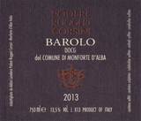 Podere Ruggeri Corsini Barolo del Comune di Monforte d'Alba