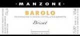 Giovanni Manzone Barolo Bricat