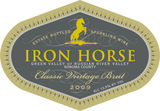 Iron Horse Vineyards Classic Vintage Brut Estate Bottled Green Valley of Russian River Valley 2017