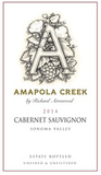 Amapola Creek Sonoma Valley Cabernet Sauvignon 2018