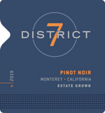 District 7 Pinot Noir Estate Grown Monterey