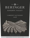 Beringer Cabernet Sauvignon Estates Selection Knights Valley