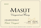 Masút Vineyard and Winery Chardonnay Estate Vineyard Eagle Peak Mendocino County