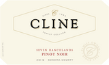 Cline Cellars Pinot Noir Seven Ranchlands Sonoma County