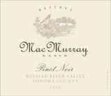 Macmurray Ranch Pinot Noir Reserve Russian River Valley