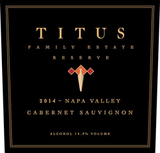 Titus Vineyards Cabernet Sauvignon Reserve Napa Valley