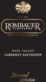 Rombauer Vineyards Cabernet Sauvignon Diamond Selection Napa Valley 2017