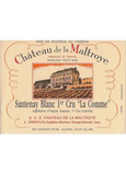 Château de la Maltroye Santenay La Comme 1er Cru Blanc 2019